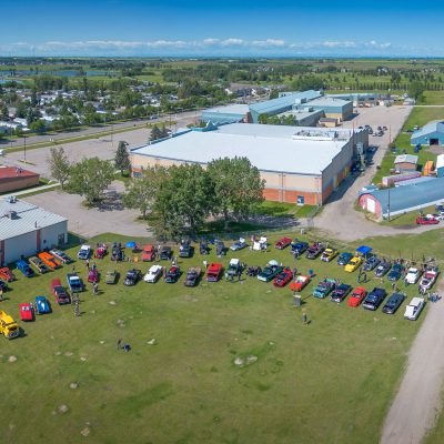 Car-Show-Aerial-001-Strathmore-AB-2024-07-06