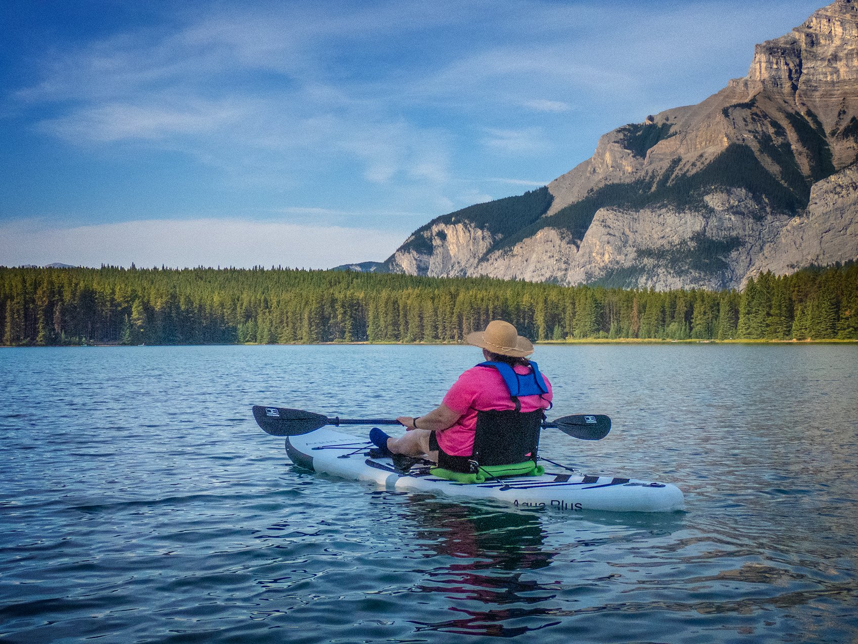 Herself Again, Two Jack Lake, Banff National Park, Alberta, 2024-09-02