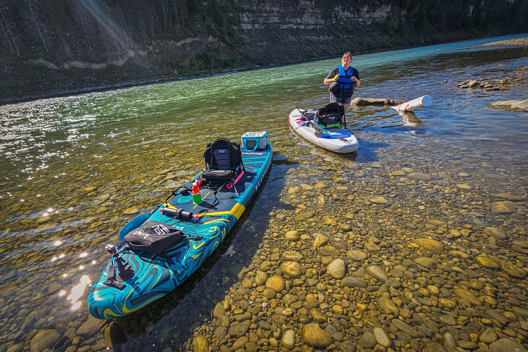 Ready to rumble, McKinnon Flats to Johnson's Island, Bow River Float, 2024-09-15