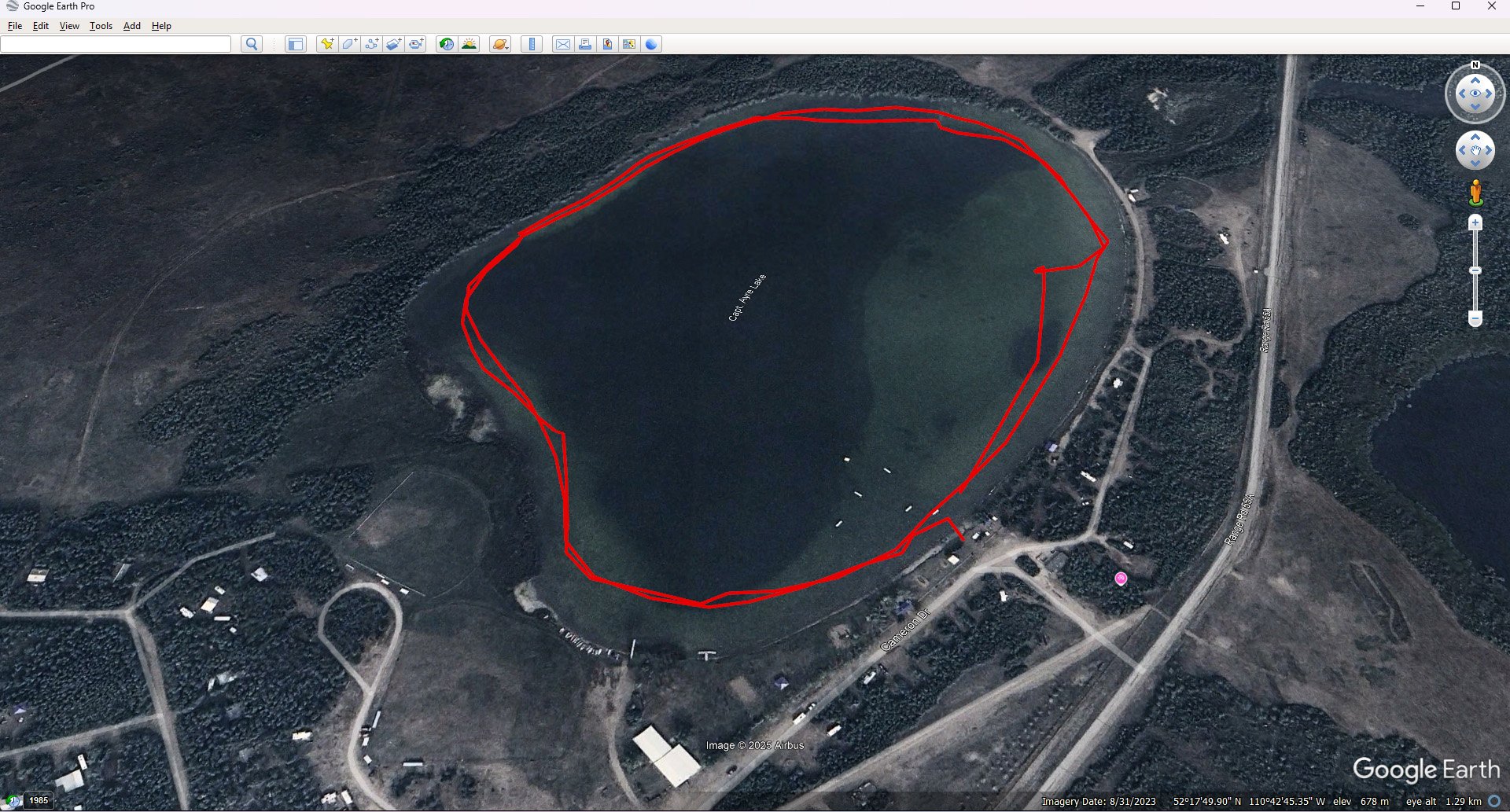 TG-7 GPS Track 2025-09-12