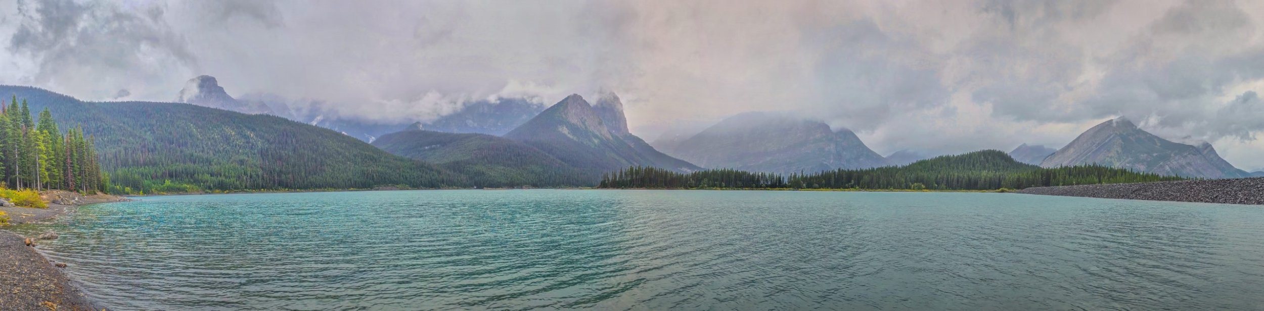 Upper Kananaskis Lake, Kananaskis Country, AB, 2024-09-14